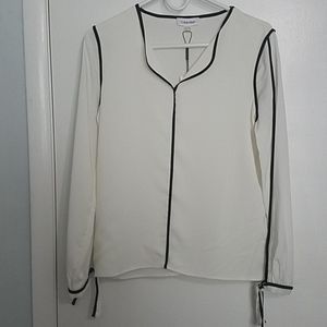 Brand New Off-White Calvin Klein Blouse